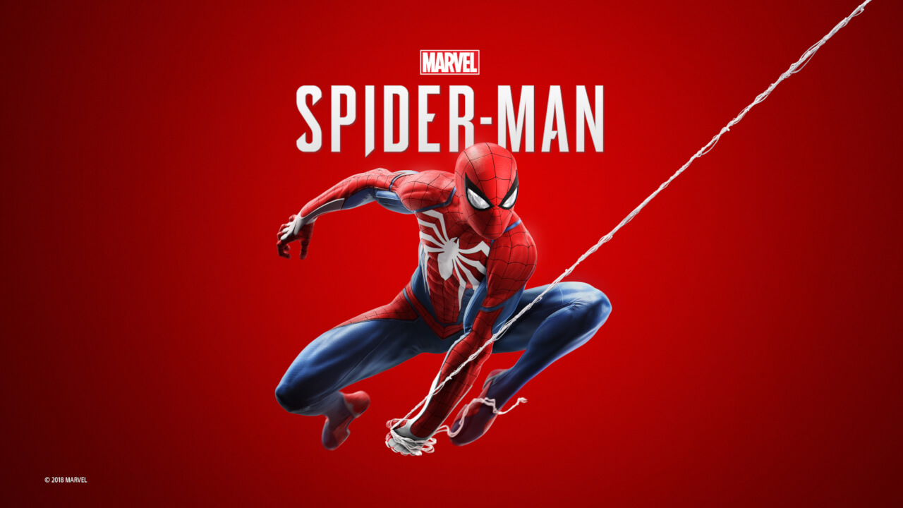 『Marvel’s Spider-Man』のボックスアート。